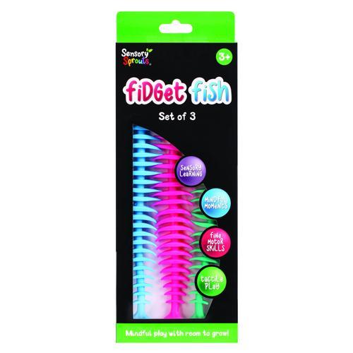 Sensory Sprouts Fidget Fish Set of 3