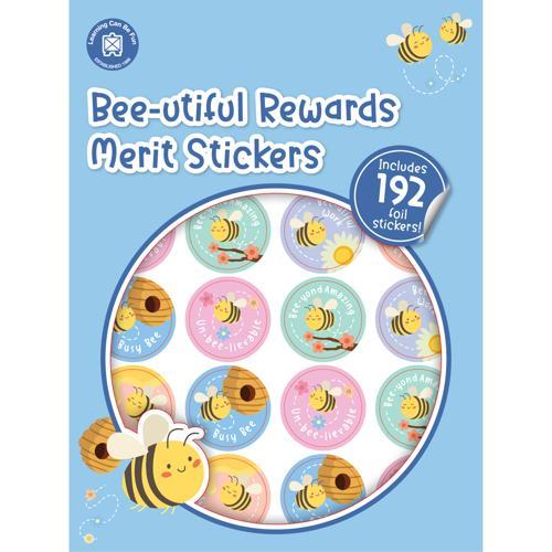 LCBF Bee-utiful Rewards Merit Stickers
