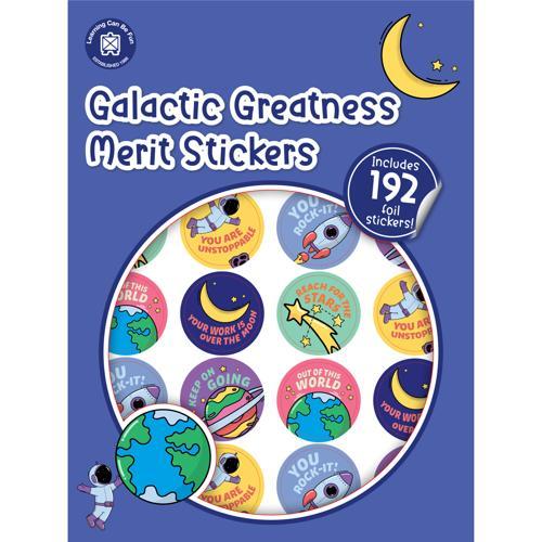 LCBF Galactic Greatness Merit Stickers