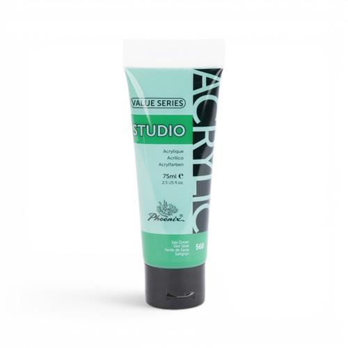 Phoenix Acrylic Paint 75ml Sap Green (568)