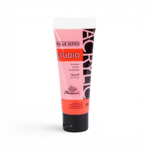 Phoenix Acrylic Paint 75ml Vermillion (324)
