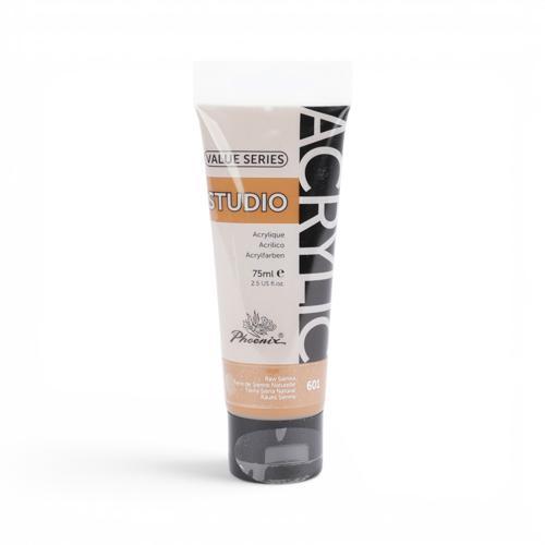 Phoenix Acrylic Paint 75ml Raw Sienna (601)
