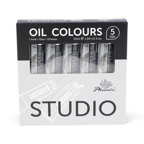Phoenix Oil Paint 50ml Lamp Black (793)