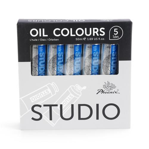 Phoenix Oil Paint 50ml Cerulean Blue (455)