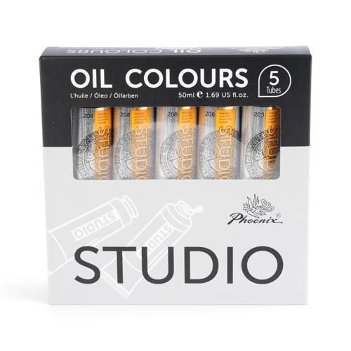 Phoenix Oil Paint 50ml Yellow Deep (208)