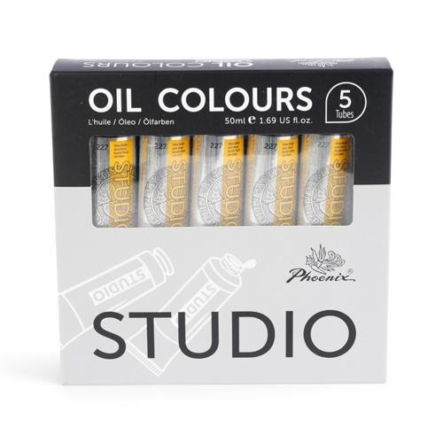 Phoenix Oil Paint 50ml Yellow Mid (227)