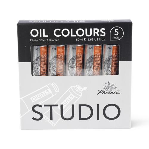 Phoenix Oil Paint 50ml Raw Sienna (601)