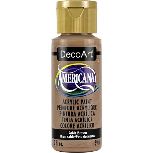 DecoArt Americana Acrylic 59ml (2oz) Sable Brown