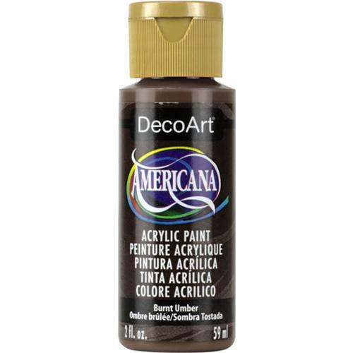 DecoArt Americana Acrylic 59ml (2oz) Burnt Umber