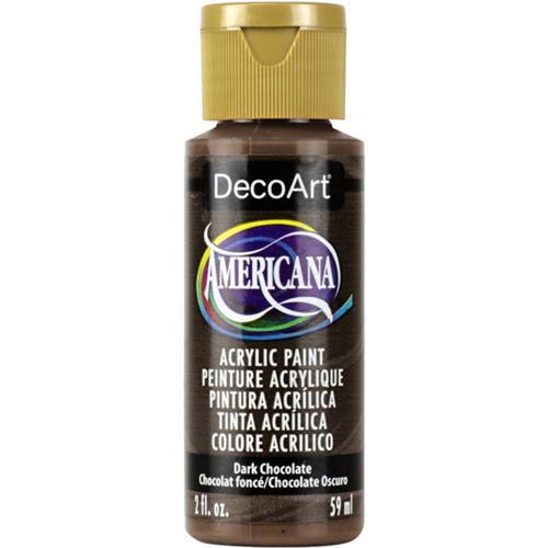 DecoArt Americana Acrylic 59ml (2oz) Dark Chocolate