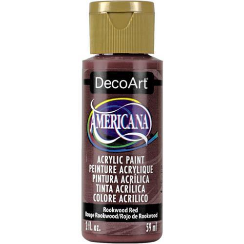 DecoArt Americana Acrylic 59ml (2oz) Rockwood Red