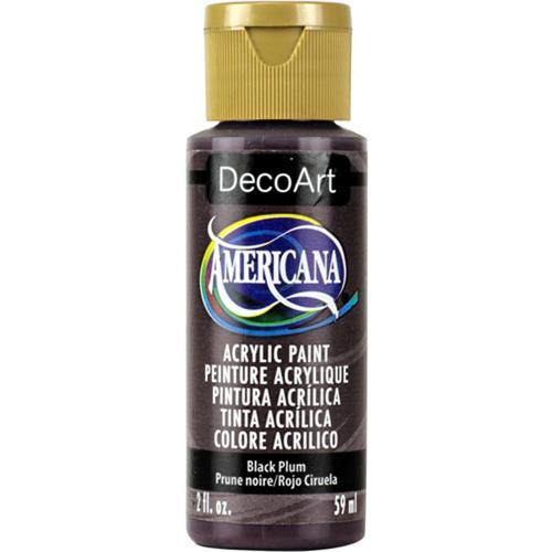 DecoArt Americana Acrylic 59ml (2oz) Black Plum