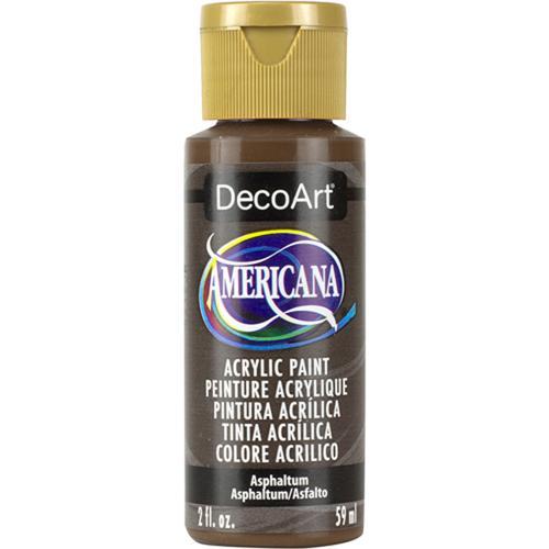 DecoArt Americana Acrylic 59ml (2oz) Asphaltum