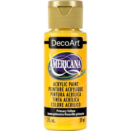 DecoArt Americana Acrylic 59ml (2oz) Primary Yellow