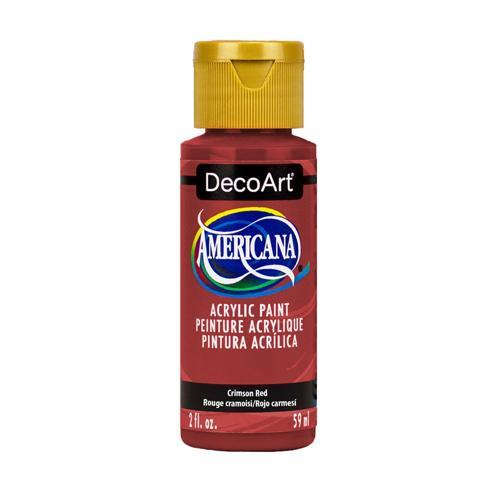 DecoArt Americana Acrylics 59ml (2oz) Crimson Red
