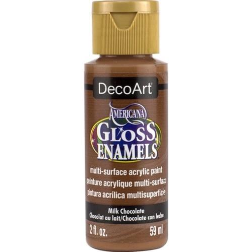 DecoArt Americana Gloss Enamel 59ml (2oz) Milk Chocolate