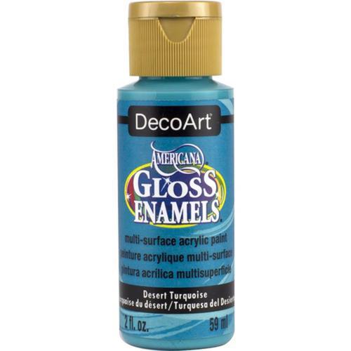 DecoArt Americana Gloss Enamel 59ml (2oz) Desert Turquoise