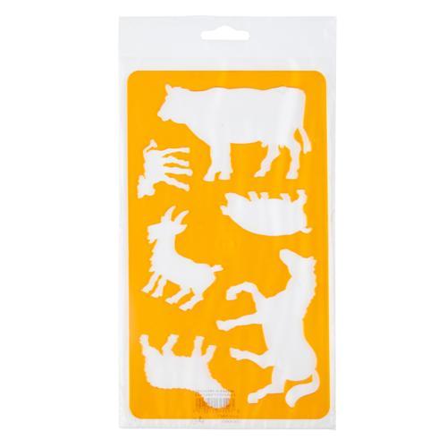 Koh-I-Noor Animal Stencil Template Pink
