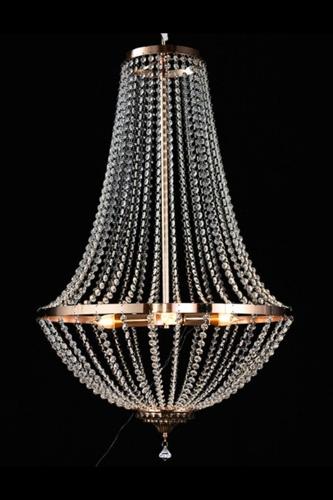 24V LED Chandelier Set of 2  Size 80D × 110cmH - warm white