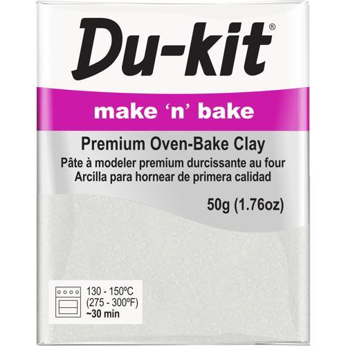 Du-kit Polymer Modelling Clay 50gm Pearl