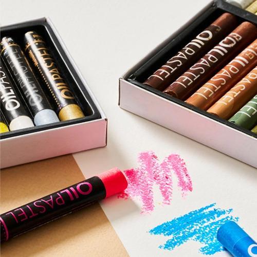Mungyo Gallery Oil Pastels White 6 Pack