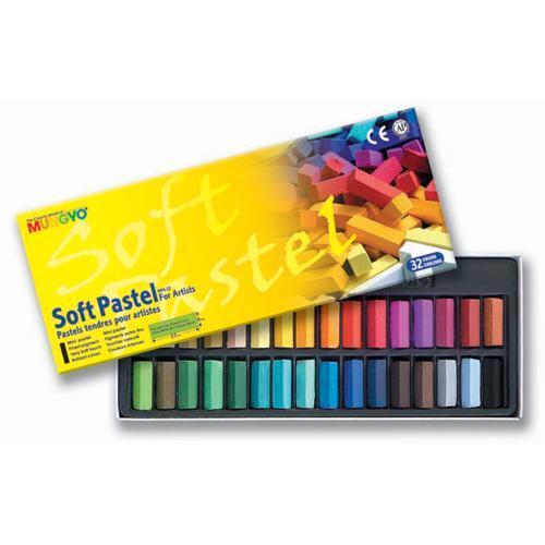 Mungyo Artists Soft Pastels Half Size 32 Pack