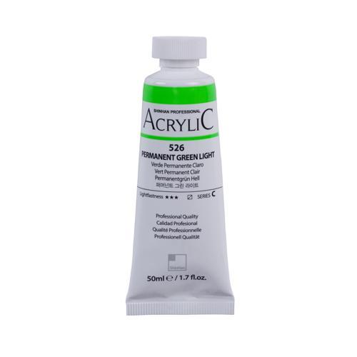 ShinHan Professional Acrylic Paint 50ml Permanent Green Light 526