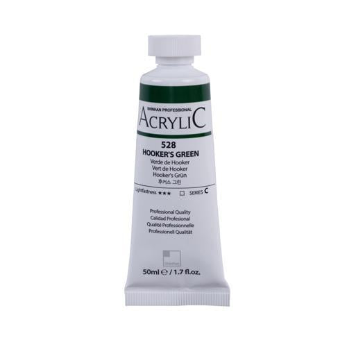 ShinHan Professional Acrylic Paint 50ml Hooker's Green 528