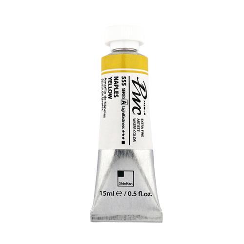 ShinHan PWC Extra Fine Watercolour Paint 15ml Naples Yellow 555