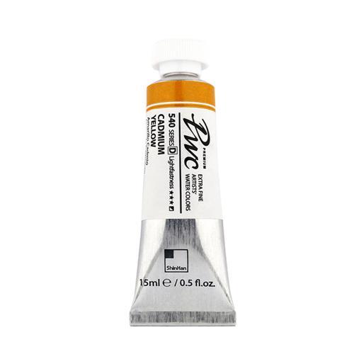ShinHan PWC Extra Fine Watercolour Paint 15ml Cadmium Yellow 540