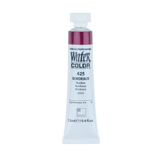 ShinHan Professional Watercolour Paint 12ml Bordeaux 425
