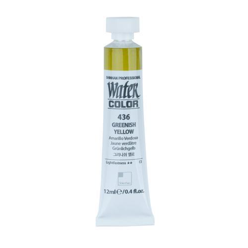 ShinHan Professional Watercolour Paint 12ml Greenish Yellow 436
