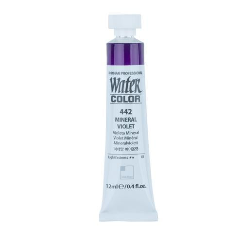 ShinHan Professional Watercolour Paint 12ml Mineral Violet 442