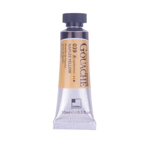 ShinHan Professional Designer Gouache Paint 15ml Naples Yellow 039