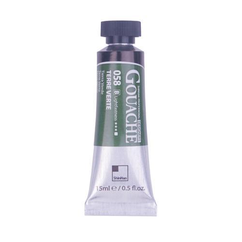 ShinHan Professional Designer Gouache Paint 15ml Terre Verte 058