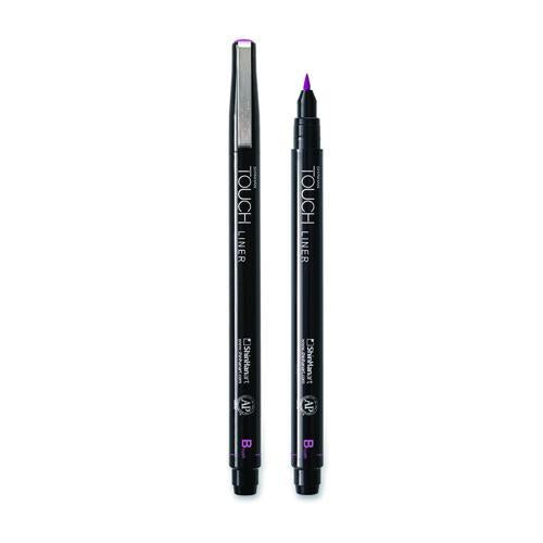ShinHan Touch Liner Marker Brush Wine Red