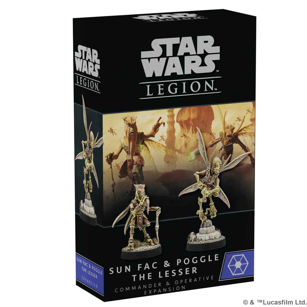 Star Wars: Legion  - Sun Fac & Poogle the Lesser Commander Expansion