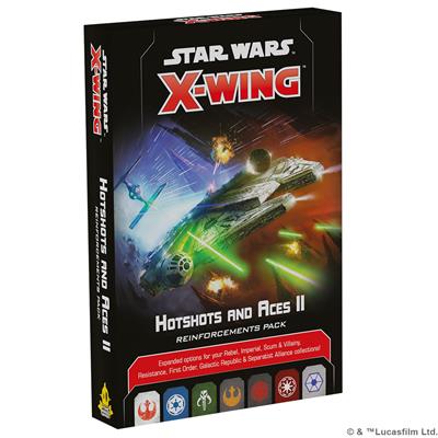 Star Wars: X-Wing  - Second Edition: The Hotshots and Aces II Reinforcement Pack