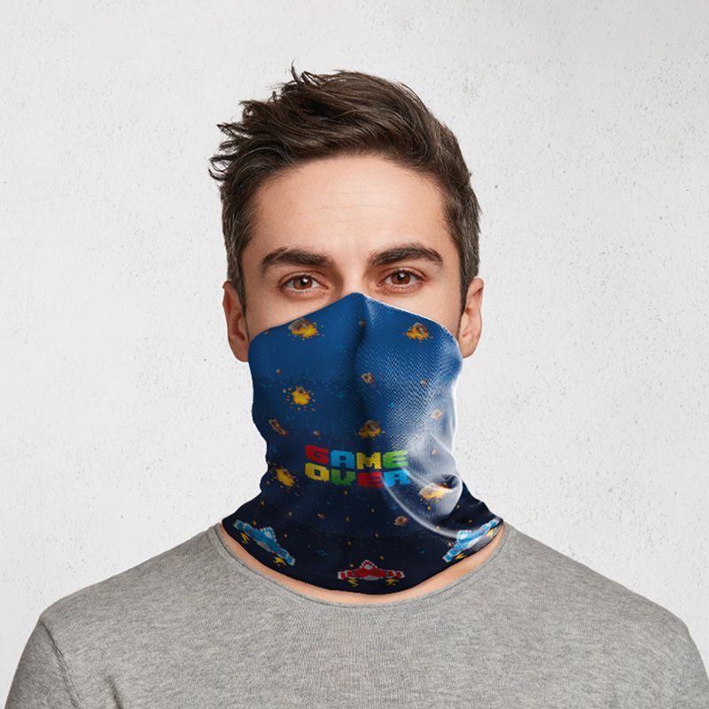 Neck Scarf Face Covering - Game Over (50cm)