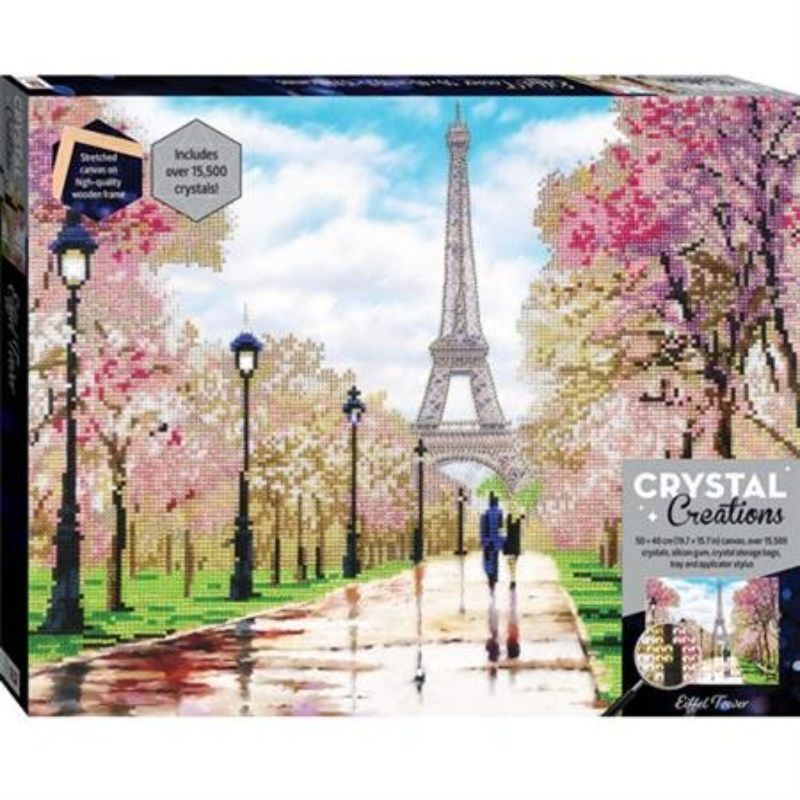 Crystal Creations Canvas - Eiffel Tower
