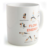 Giant Coffee Mug - Yoga Poses (12.5cm)