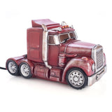 Table Lamp - Red Metal Look Truck (24.6cm)