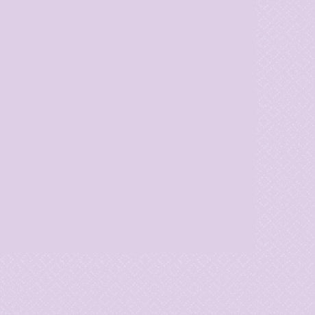 Pastel lilac 2-ply beverage napkins, 40 pack, perfect for elegant gatherings and spill protection.