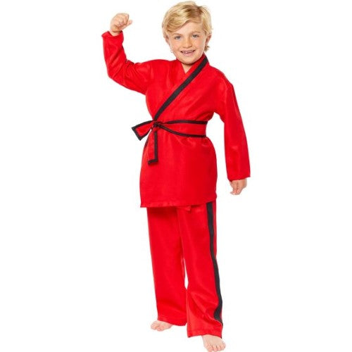 Costume Cobra Kai Eagle Fan 4-6 Years