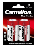 CAMELION PLUS ALKALINE D 2PK