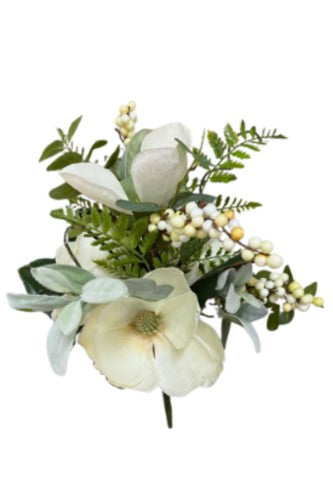 Artificial - Magnolia With Berry Spray Arrangement