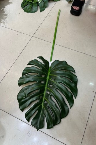 Artificial - Giant Monstera Leaf  - Pack of  2