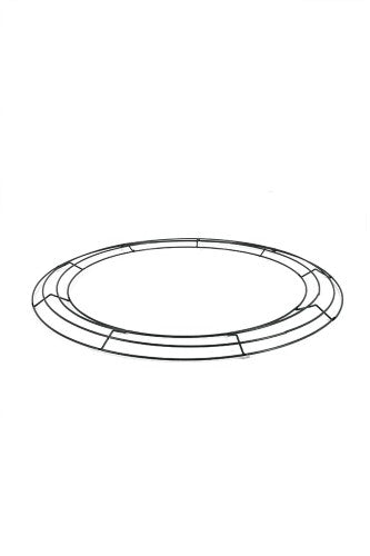 Artificial - Diy Wire Wreath Ring  - Pack of  3