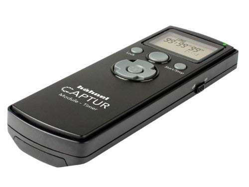 HAHNEL CAPTUR MODULE TIMER, a wireless photography accessory for precise timing and flexible shooting from up to 100 meters.