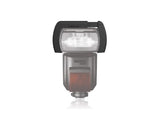 HAHNEL MODULE 600 CLAMP with strong magnetic system, simplifying accessory attachment for Speedlights.